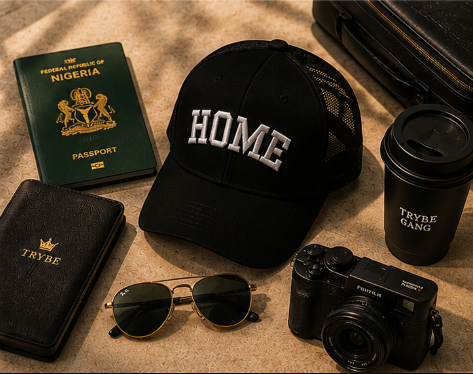 HOME Trucker Hat - Black