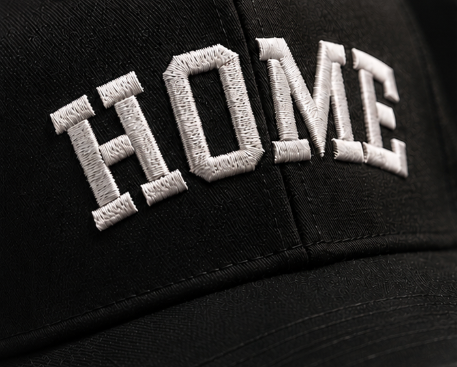HOME Trucker Hat - Black