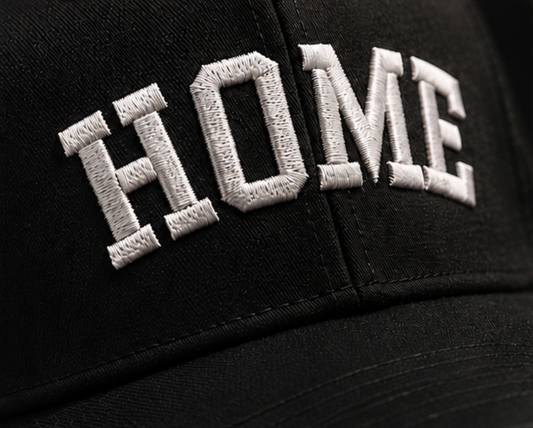 HOME Trucker Hat - Black