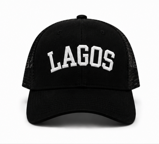 LAGOS Trucker Hat - Black