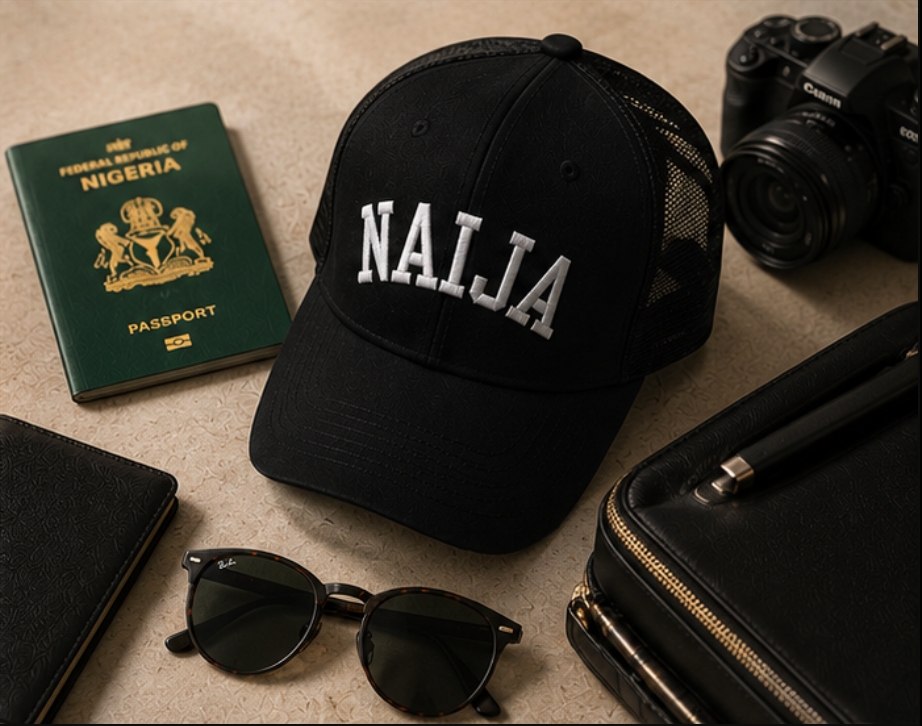 NAIJA Trucker Hat - Black