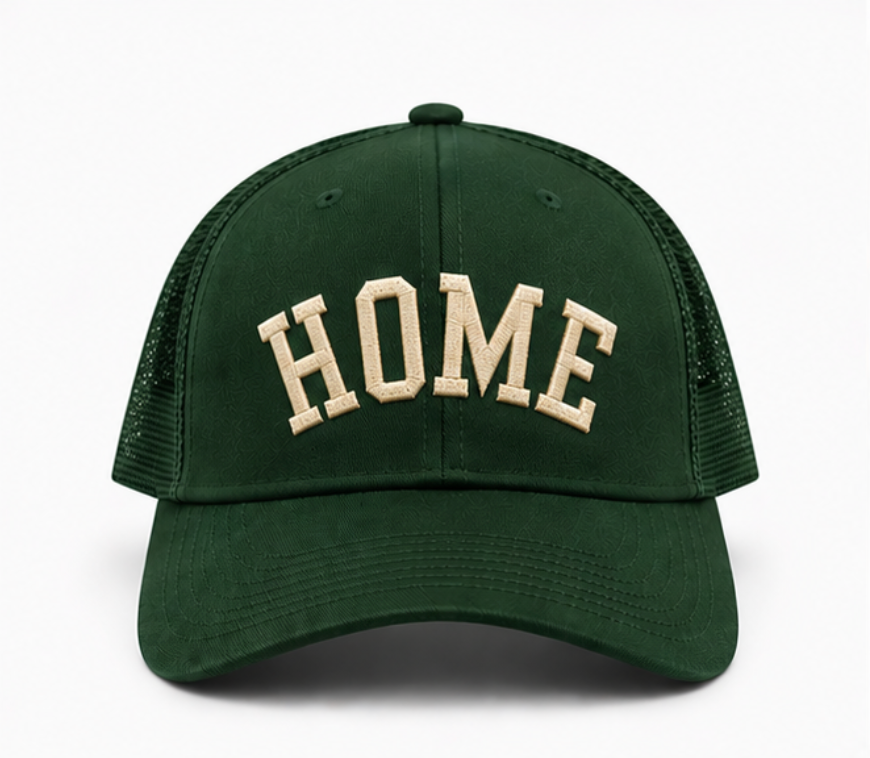 HOME Trucker Hat - Green