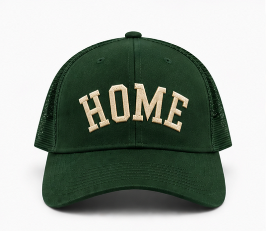 HOME Trucker Hat - Green