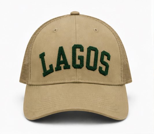 LAGOS Trucker Hat - Khaki