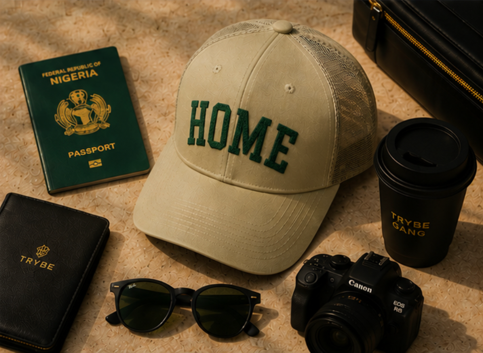 HOME Trucker Hat - Khaki